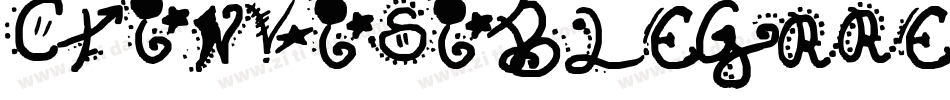 CfInvisibleGrRegula字体转换
