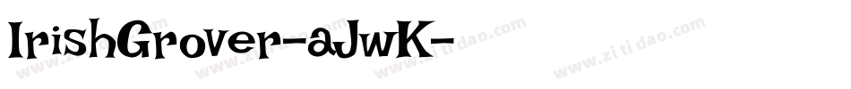 IrishGrover-aJwK字体转换