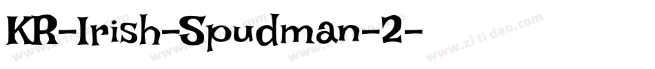 KR-Irish-Spudman-2字体转换