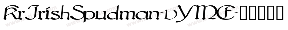 KrIrishSpudman-vYME字体转换