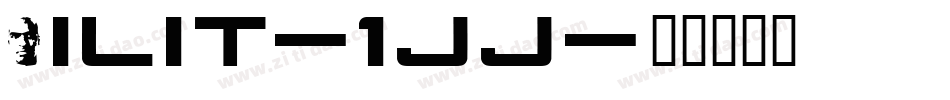 Milit-1jj字体转换
