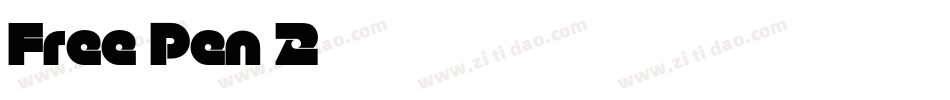 Free-Pen-2字体转换