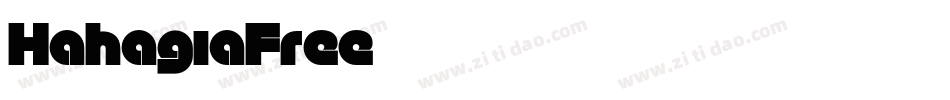 HahagiaFree字体转换