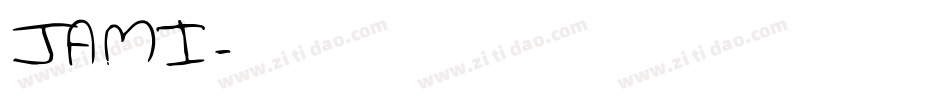 JAMI字体转换
