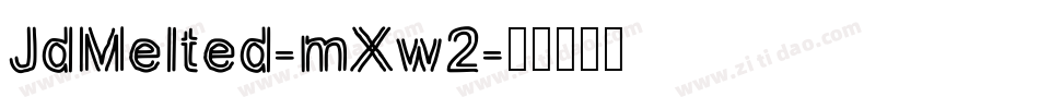 JdMelted-mXw2字体转换