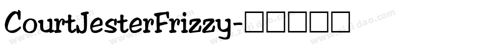 CourtJesterFrizzy字体转换