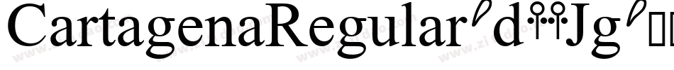 CartagenaRegular-d99Jg字体转换