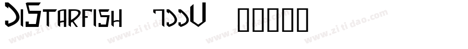 JiStarfish-7jjV字体转换