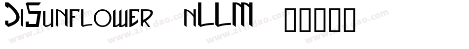 JiSunflower-nLLM字体转换