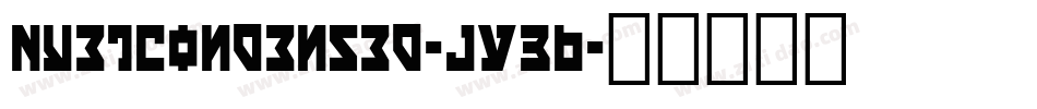 NyetCondensed-JY3B字体转换