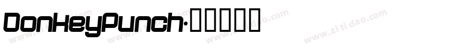 DonkeyPunch字体转换
