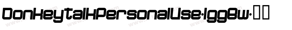 DonkeyTalkPersonalUse-lggBw字体转换
