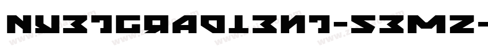 NyetGradient-5eMz字体转换