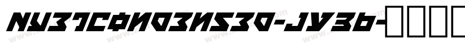 NyetCondensed-JY3B字体转换