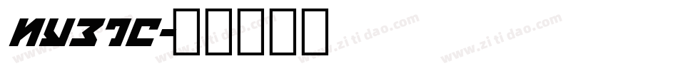 nyetc字体转换