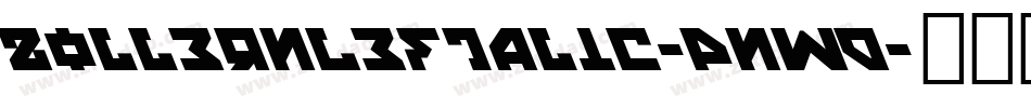 ZollernLeftalic-Pnwd字体转换