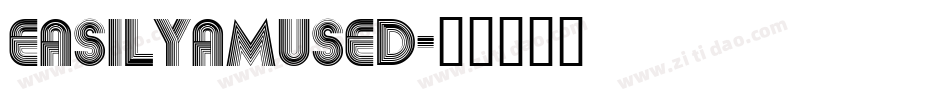 EASILYAMUSED字体转换
