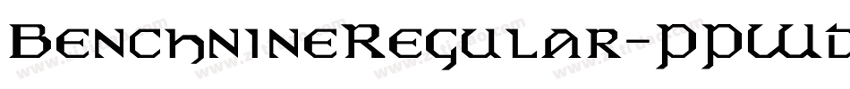 BenchnineRegular-PPWd字体转换