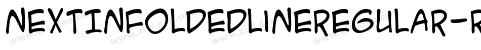 NextInFoldedLineRegular-Rx5o字体转换