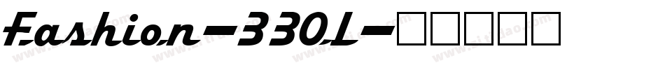 Fashion-33OL字体转换