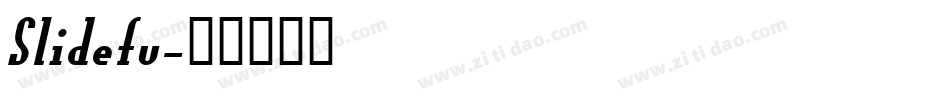 Slidefu字体转换