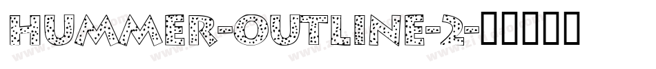 hummer-outline-2字体转换