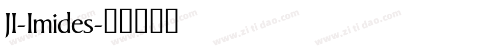 JI-Imides字体转换