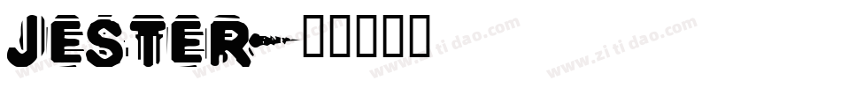 Jester字体转换