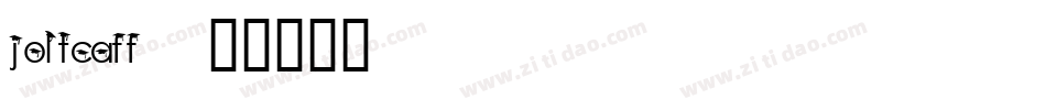 joltcaff字体转换