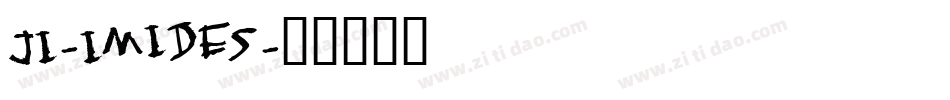 JI-Imides字体转换