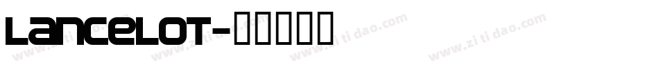 lancelot字体转换