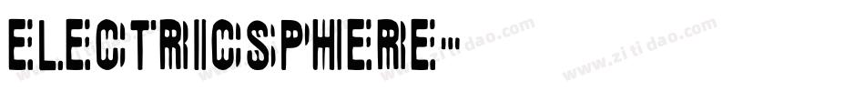 Electricsphere字体转换