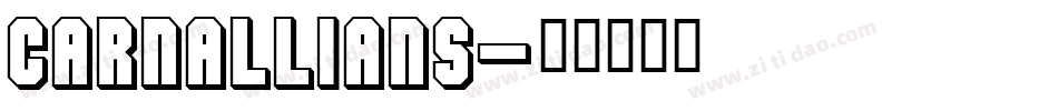 Carnallians字体转换