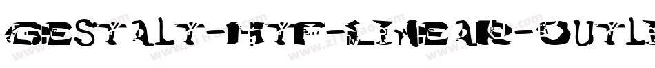 Gestalt-HTF-Linear-Outline字体转换