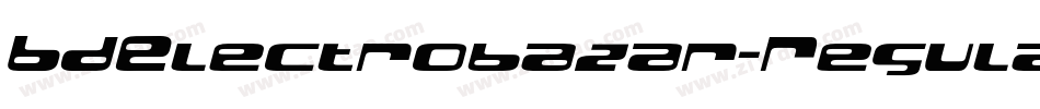 BDElectrobazar-Regular字体转换