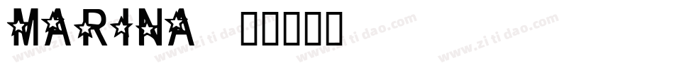 Marina字体转换