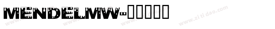 mendelmw字体转换