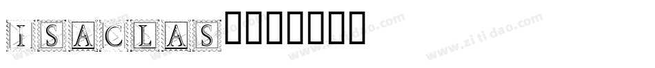 isaclas3字体转换