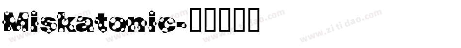 Miskatonic字体转换