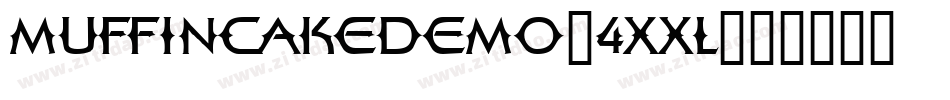 MuffinCakeDemo-4XXl字体转换