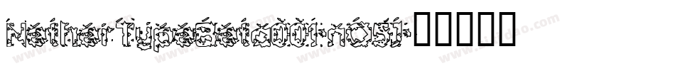 NetherTypeBeta001-nO5J字体转换