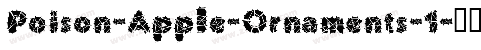 Poison-Apple-Ornaments-1字体转换