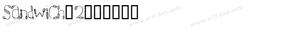sandwich-2字体转换