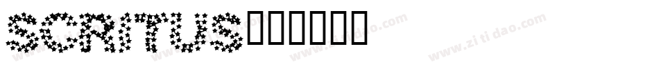 scritus字体转换