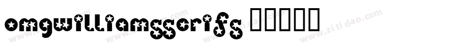 OMGWilliamsSerifs字体转换