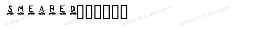 Smeared字体转换