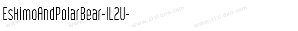 EskimoAndPolarBear-lL2V字体转换