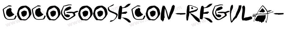 CocogooseCon-Regula字体转换