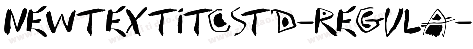NewtextITCStd-Regula字体转换