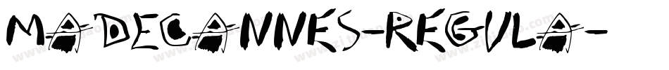 MADECannes-Regula字体转换